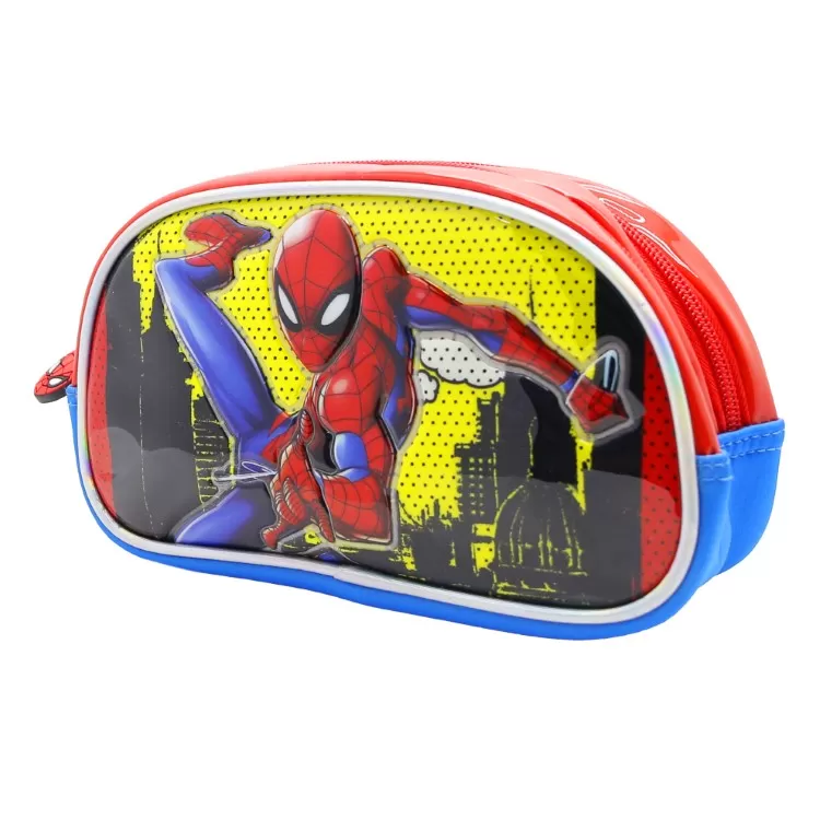 Cartuchera Escolar Cresko 2026 Spider Man 3D Cierre Doble Art.HA595